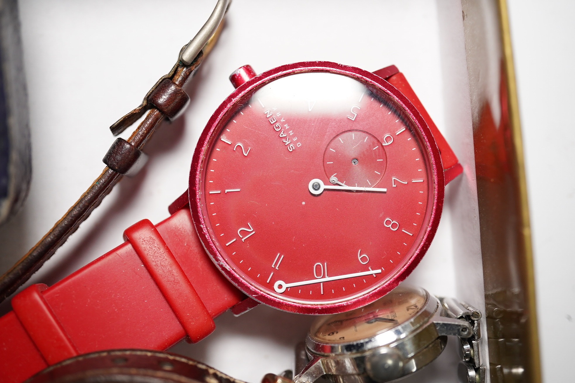 A small collection of lady's assorted wrist watches, including Smiths, Timex and Sekonda. Condition - poor to fair